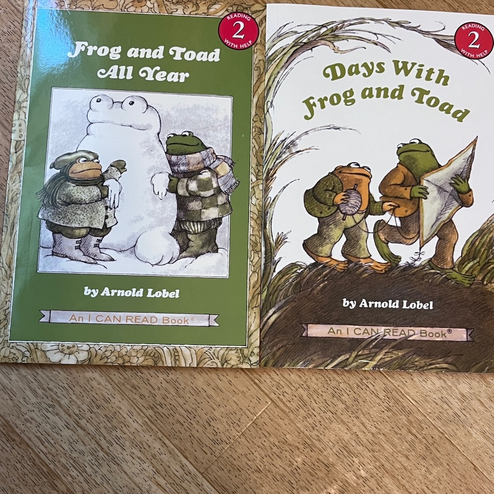 Frog and Toad Book Bundle (Set of 2) – Arnold Lobel, I Can Read Level 2